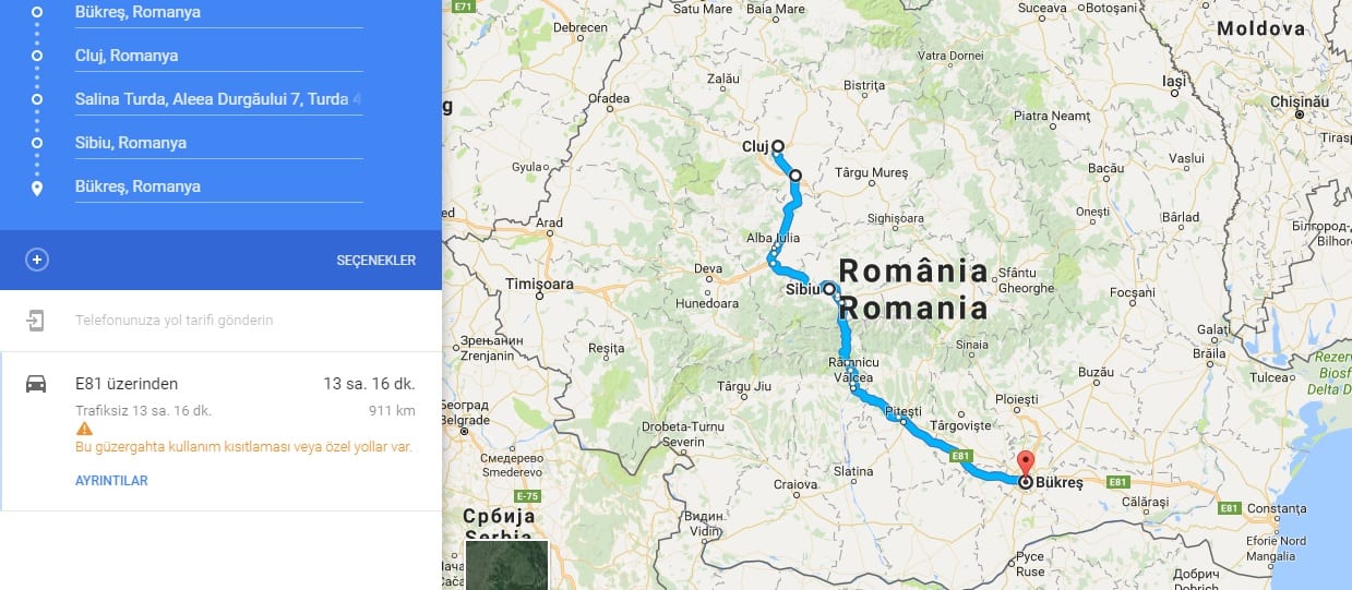Romanya gezi rehberi